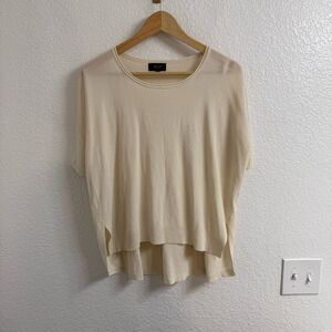 MAAC London Ecru Knit Top | Size M